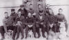 Buddecke bei der Jagdstaffel 30 am 15.02.1918. In der 1. Reihe der dritte von links Staffelf�hrer Hans Bethge