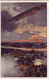 Zeppelin �ber Antwerpen.