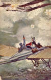 Kampf deutscher und franz�sischer Aviatiker 9.Okt. 1914